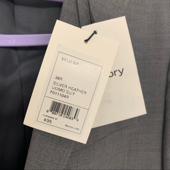 THEORY Men’s Medium Grey Blazer - Picture 3 of 6